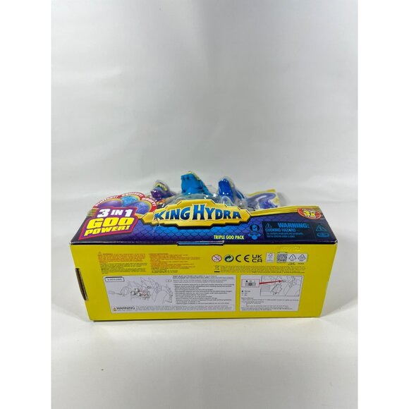 Heroes Of Goo Jit Zu Deep Goo Sea KING HYDRA 3 In 1Triple Goo Pack - Picture 10 of 10